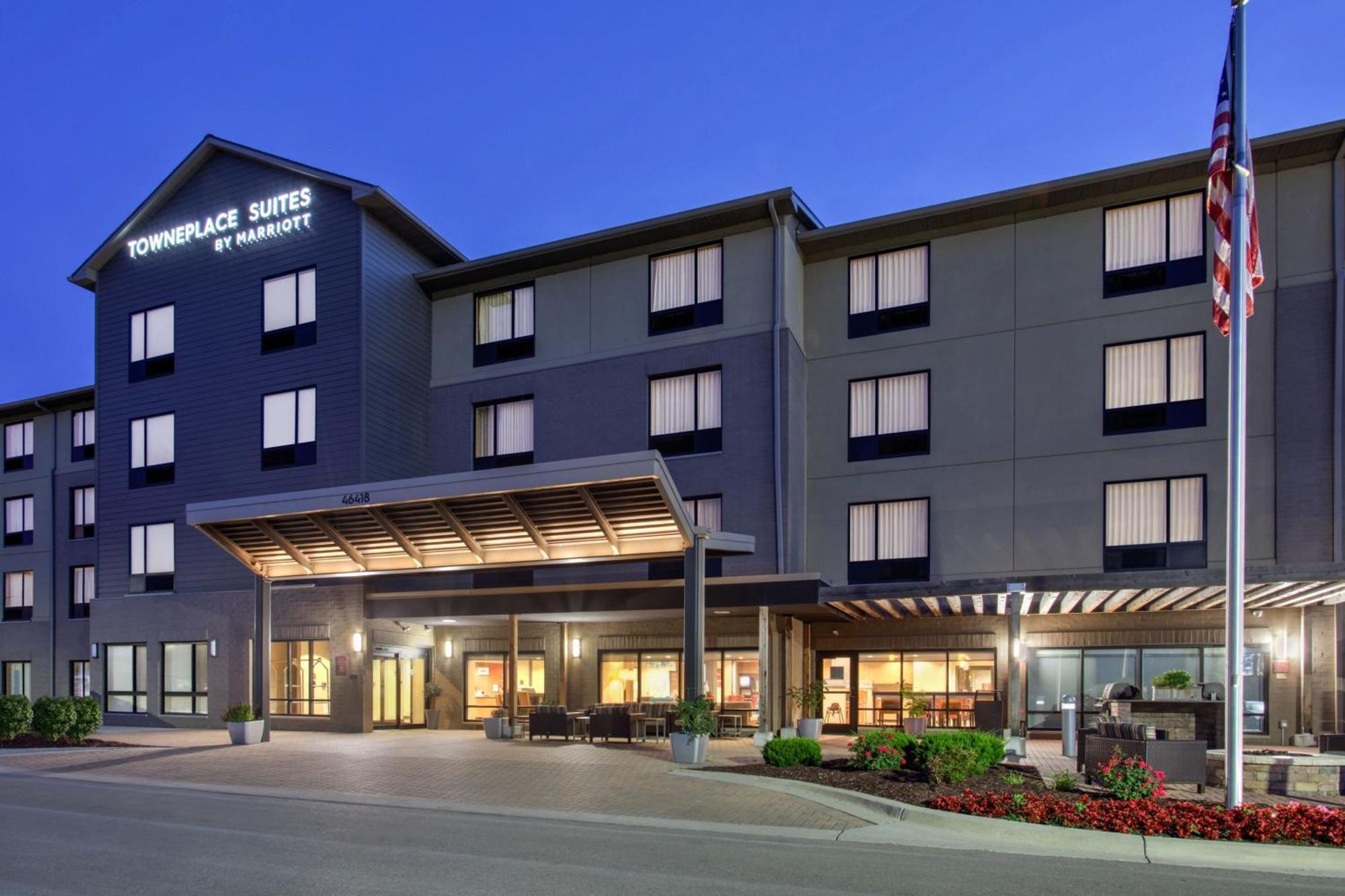 Towneplace Suites By Marriott Detroit Belleville Kültér fotó