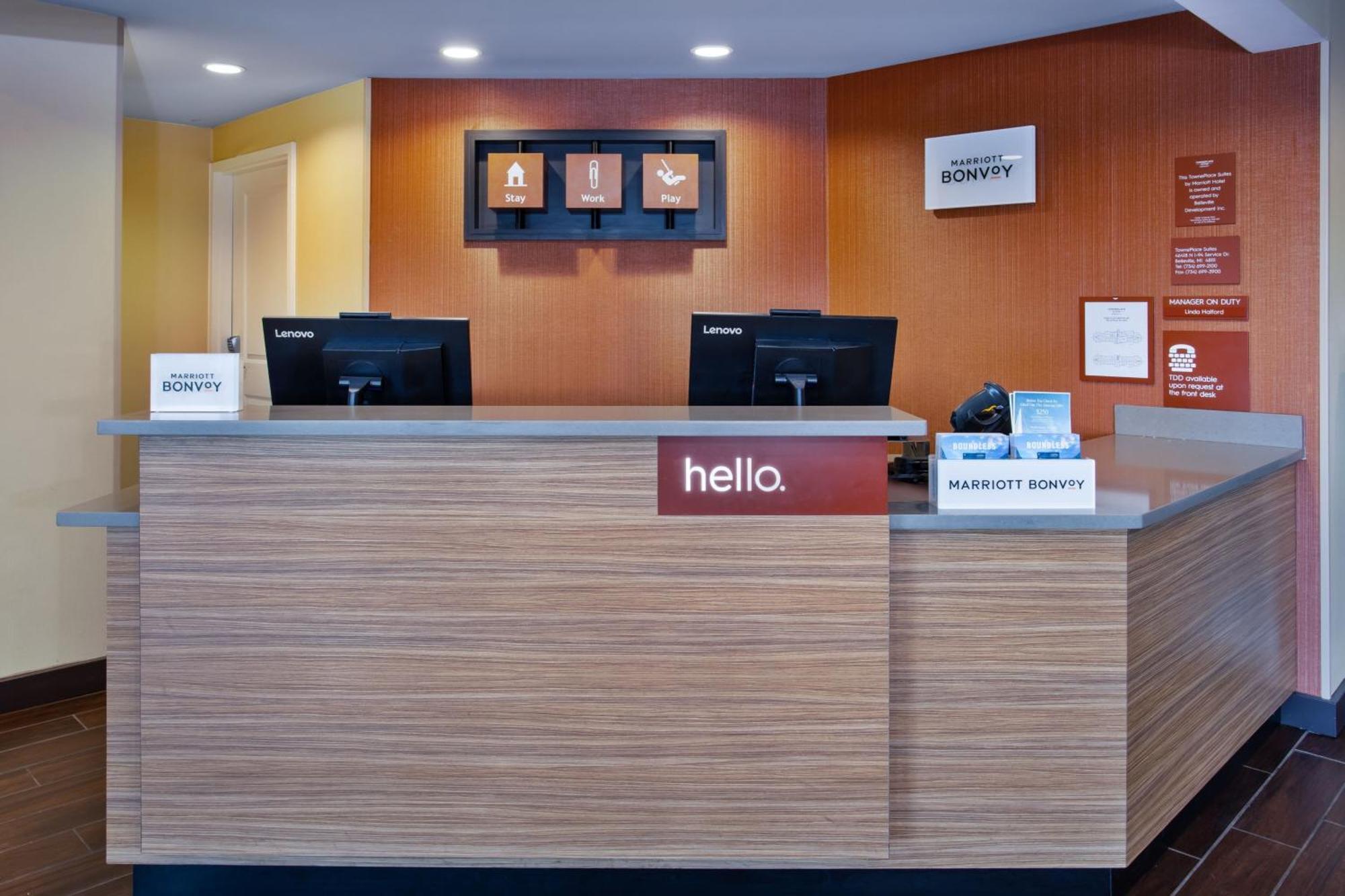 Towneplace Suites By Marriott Detroit Belleville Kültér fotó