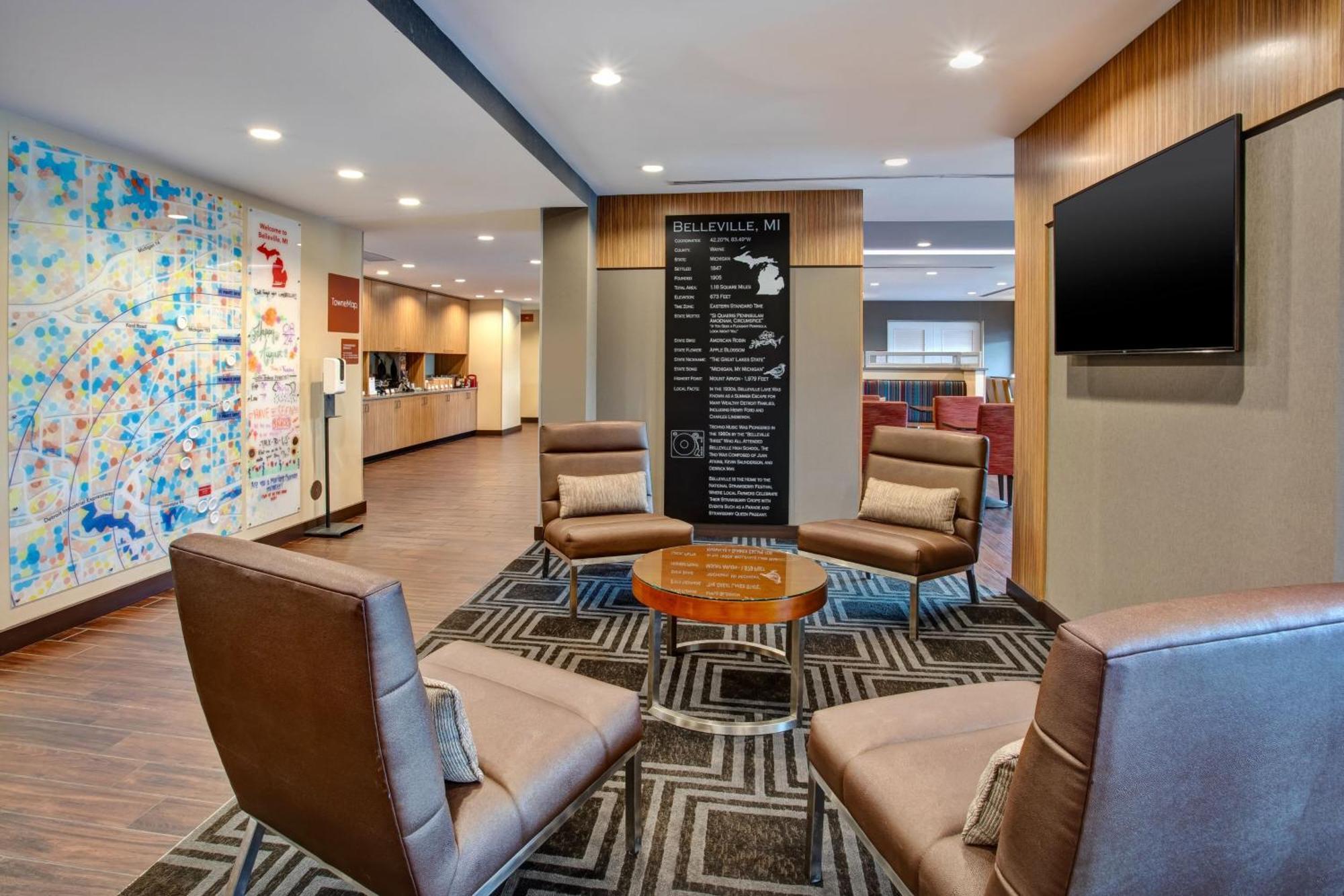 Towneplace Suites By Marriott Detroit Belleville Kültér fotó